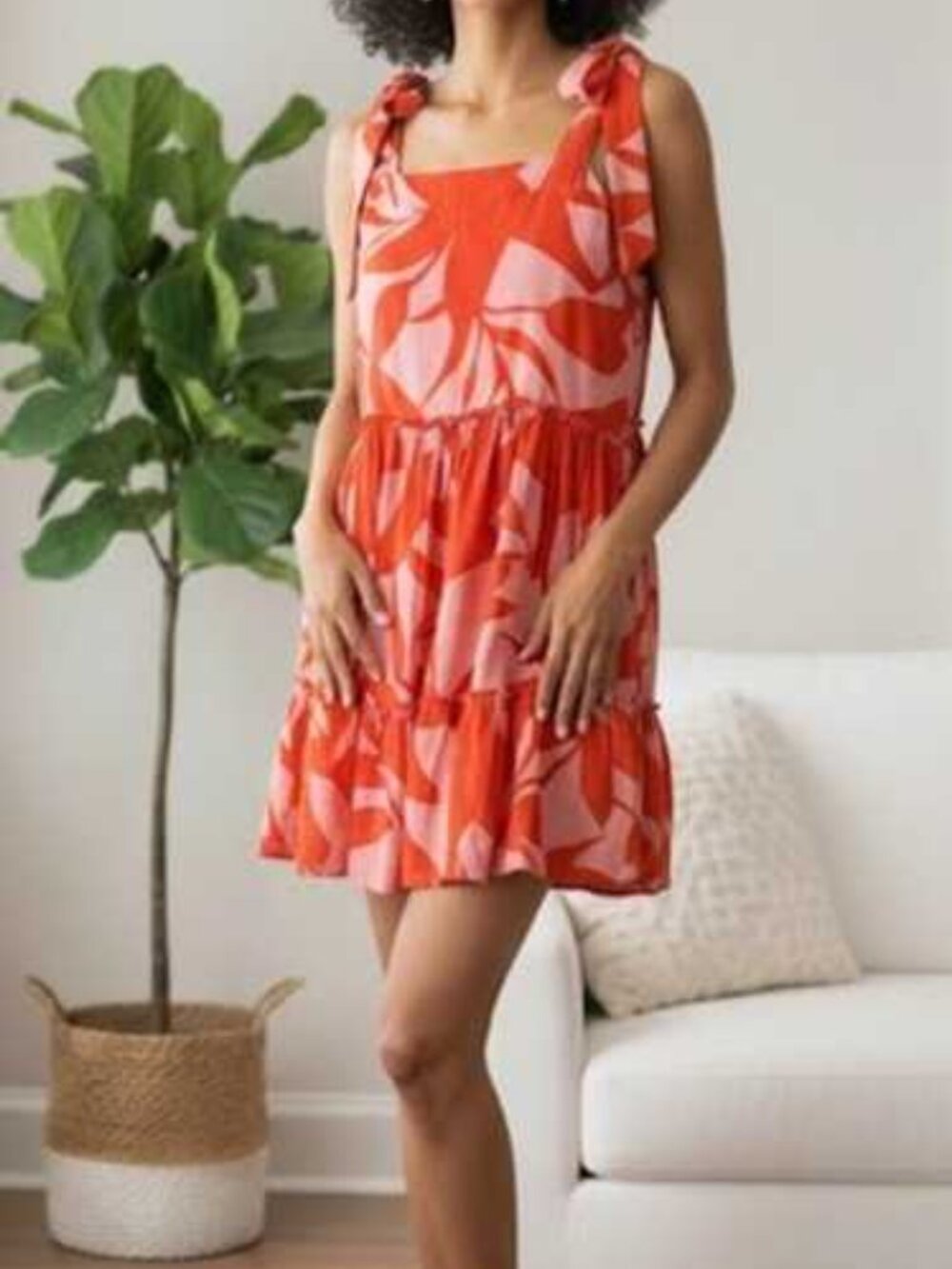 Mister Zimi Tie Shoulder Dress - Size 6 US